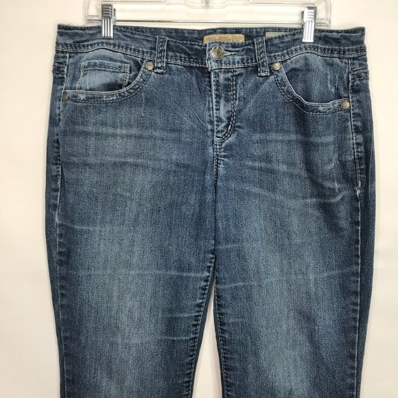 (SOLD)Nine West Boot Cut Jeans sz 12 Mid Rise - Picture 3 of 11